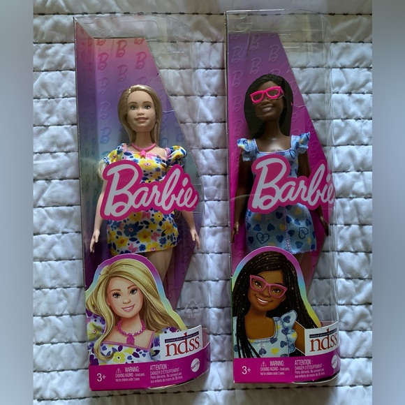 Barbie Other - NIB Barbie Fashionistas Dolls #208 AND #229, Down Syndrome Friends Sisters NDSS
